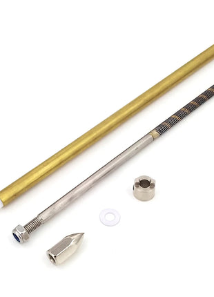 RC Boat shaft 6.35mm 1/4" 700mm Flexible Shaft Cable Sleeve Tube CW CCW Kits for Nitro Gasoline RC Speed Boat VEE Oval MONO CAT - Riparo82