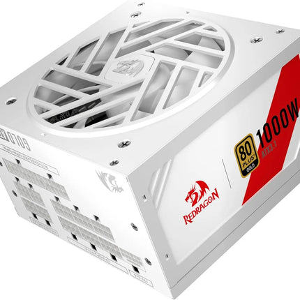 Redragon RGMS-1000W PRO 80+ Gold 1000 Watt Upgraded ATX 3.1 & PCIe 5.1 Fully Modular Power Supply - Riparo82
