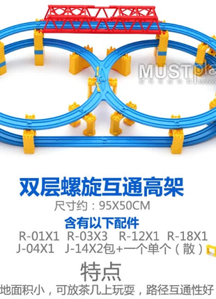 TAKARA TOMY TOMICA Pista di scena del treno elettrico Shinkansen Puro-ro, giocattoli per bambini dai tre anni. - riparo82