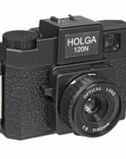 Nuovo Holga 120N Retro Point And Shoot Film Camera Lomo Manuale Prime Film Camera Lomography Lomo Per Kodak Fujifilm nero