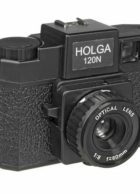 Nuovo Holga 120N Retro Point And Shoot Film Camera Lomo Manuale Prime Film Camera Lomography Lomo Per Kodak Fujifilm nero