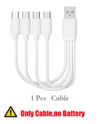 Batteria ricaricabile agli ioni di litio da 9 V a lunga durata 21800 mWh ad alta capacità per pedale rilevatore di fumo per microfono per chitarra con cavo - riparo82