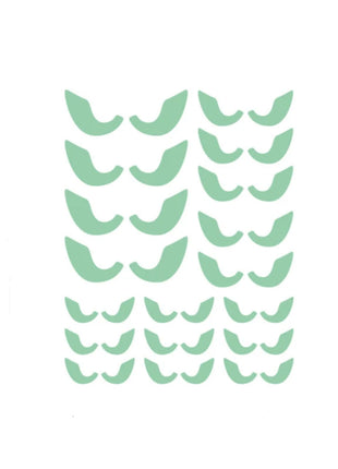 Halloween Night Light Wall Stickers Peeping Night Light Eyes Stickers Ghost Decoration Stickers Fluorescent Horror Wall Stickers - Riparo82