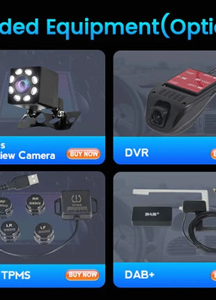 NaviFly Car Accessories 360 Panoramic Camera 1080P Left+Right+Front+Rear Camera Universal for Car Multimedia Navigation Screen - Riparo82