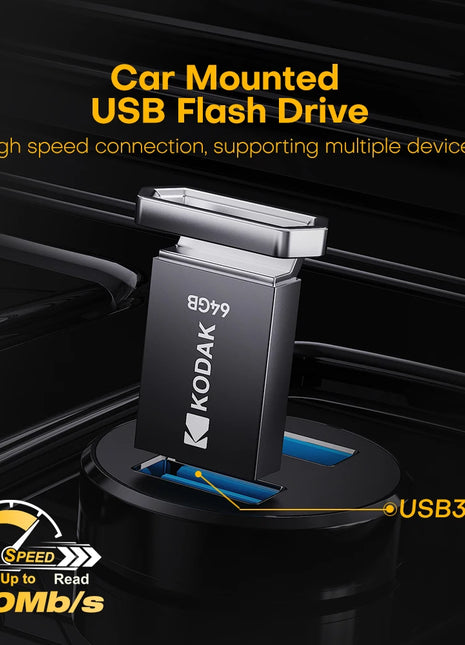 KODAK K113 Mini chiavetta USB USB3.2 Pen Memory Drive ad alta velocità 140 MB/s 16 GB 32 GB 64 GB 128 GB UDisk memoria portatile per PC per auto