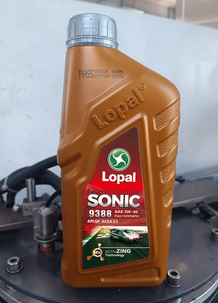 Lopal SONIC 9388 5W-40 C3 SP 1L * 6 Bottiglie Olio Motore Auto Protezione Avanzata 6L Lubrificante Olio Motore Sintetico Completo per Auto