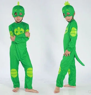 Costume Blue Anime Hero Carnevale 2026 - Pigiama Cosplay con Maschera Bambini