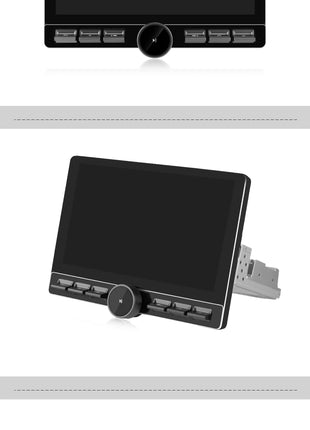 Junsun 10.6 Inch Universal Rotatable 1DIN 2DIN Car Radio Wireless CarPlay Android Auto Touch Screen Multimedia GPS autoradio - Riparo82