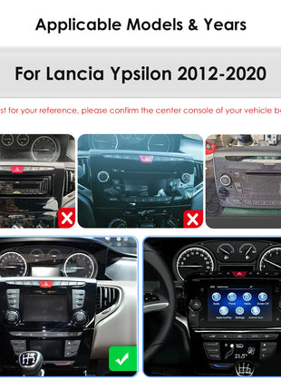 2din Android Car Radio Multimedia GPS for Lancia Ypsilon 2006 -2020 GPS Autoradio Wireless CarPlay Intelligent Screen Player DSP - Riparo82