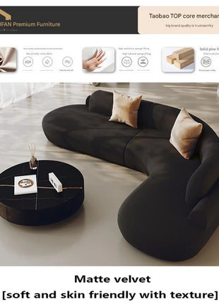 Divani da soggiorno moderni di lusso Divani da soggiorno bianchi minimalisti confortevoli di grandi dimensioni Mobili da terrazza di design Muebles