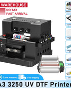 Stampante UV DTF A3 per stampante flatbed UV A3/A4 L805 Macchina stampante UV A4 per stampa vernice Stampante per adesivi in legno acrilico metallo