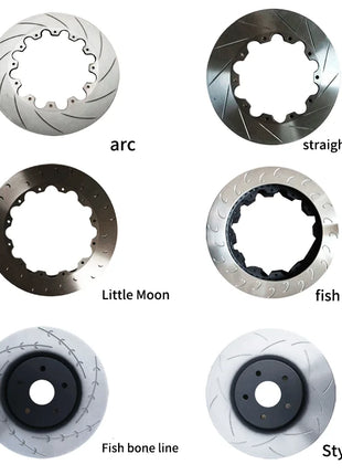 Ricambi auto Alta qualità Buon freno Dischi freno modificati personalizzati Escluse il giunto del disco freno per 380mm 370mm 355mm 330mm 405mm