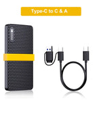 Unità a stato solido esterne Kodak Disco rigido 256 GB 512 GB 1 TB SSD portatile 450 MB/s Interfaccia 2 in 1 per telefono computer portatile