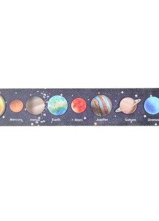 Nuovi giocattoli in legno Montessori Otto pianeti Puzzle Terra Sole Sistema solare Pianeti Pianeti Cognizione Giocattoli educativi Regali per bambini - riparo82