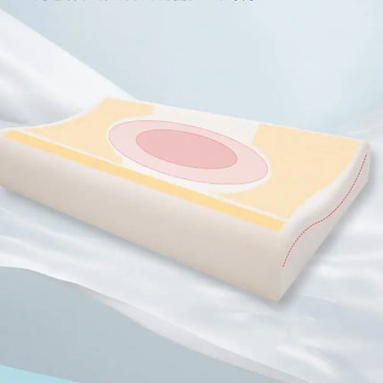 Toddler Pillow for Sleeping Ergonomic Memory Foam Bed Pillow Breathable Nap Time Pillows soft Skin-Friendly Travel Cushion