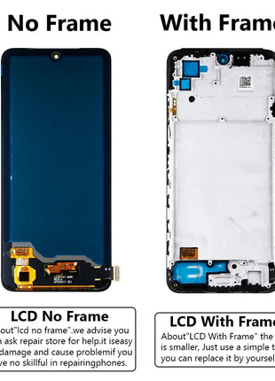 6.43 ''Per Xiaomi Redmi Nota 10 4G Display LCD Touch Screen Digitizer Pannello LCD Per Redmi Nota 10 M2101K7AI LCD - riparo82