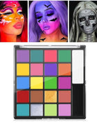 Beauty Makeup Face Body paint palette Cosmetic 22 Color oil Painting Palette Facial Paint Artist Pigment for Halloween Party