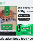 YUR KWAI Sub-Adult Turtle Food - Protein Pellets for Red-Ear Slider/Terrapin/Box Turtle-Shell Hardening Formula with Calcium&D3 - Riparo82