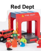 Tutti i tipi di binari del treno in legno Accessori Binari ferroviari in legno di faggio Ponte in legno Tunnel adatto per binari in legno Giocattoli per bambini - riparo82