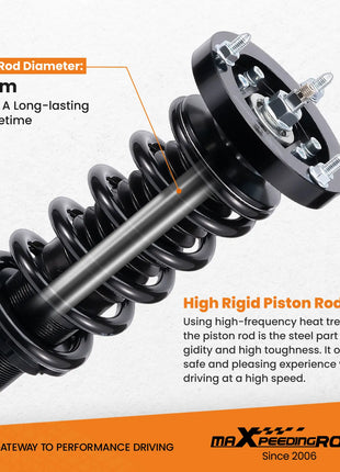 Maxpeedingrods Coilovers Sospensione Adj. Ammortizzatore Per BMW Serie 3 E46 RWD 98-05 Ammortizzatori Molle Sospensione