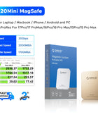 ORICO Mini SSD esterno magnetico per iPhone 16 15 Pro/Max ProRes 2000 MB/s 4K ProRes HDR Registra e memorizza Stato solido portatile