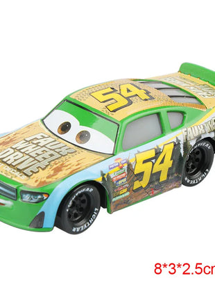 Disney Pixar Cars 2 3 Pressofuso in metallo Veicolo Saetta McQueen Mater Jackson Storm Miss Fritter Auto Giocattolo Giocattoli per bambini Regali di Natale - riparo82