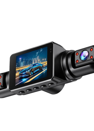 Dashcam Car Front and Rear 1080P 2inch IPS4-Channel Recording Video Recorder Car 4 Cameras Night Vision Recorder Black Box - Riparo82