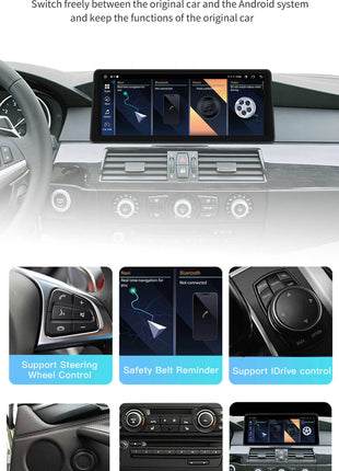 12.3"Wireless Carplay Android 14 Car Radio For BMW 1 Series F20 F21 2Series F23 2013-2016 NBT EVO Multimedia Player Stereo Audio - Riparo82