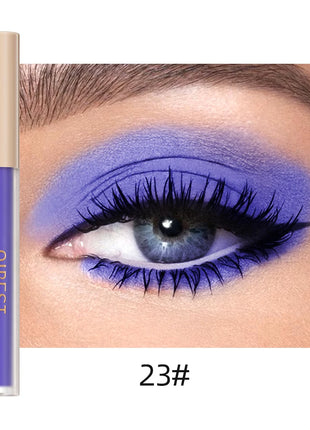 Nude Matte Liquid Eyeshadow Smooth Cream Eye Shadow Long Lasting Waterproof Eye shdaow Stick Blush Dual Purpose Contour Makeup - Riparo82