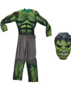 Nuovi ragazzi Hulk Costume da supereroe Hulk Cosplay Tuta muscolare Guanti Vestito Ragazze Costumi di carnevale di Halloween