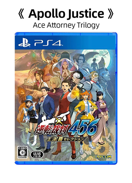 Sony PlayStation 4 offerte di gioco-Apollo Justice: Ace advocal Trilogy-cartuccia fisica per giochi PS4 originali al 100%