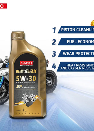 Olio motore SANVO 5w30 C2/C3 1L completamente sintetico per sistema europeo di fascia alta