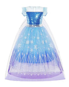 Abito Elsa per ragazze Costume Elsa Regina delle nevi Anna Abito Cosplay Festa di compleanno Bambini Carnevale Ragazza Costume di Halloween