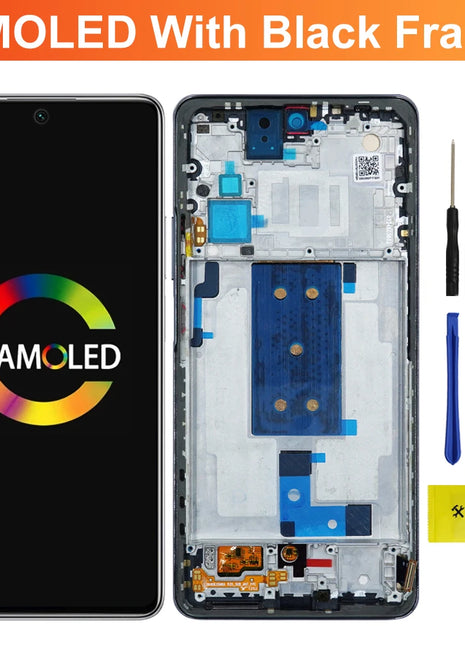 Schermo AMOLED 11T Pro per Xiaomi 11T Pro 2107113 Sostituzione del digitalizzatore touch screen con display LCD SG per Xiaomi 11T 21081111 RG RG - riparo82