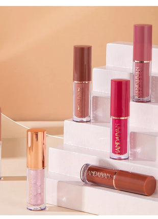 HANDAIYAN 12-Color Velvet Matte Lip Gloss Set - Liquid Lipstick Gift Box Set, Non-Sticky Lip Gloss - Riparo82