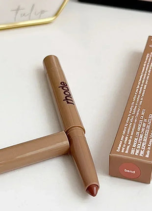 Brand NEW Rhode Fashion Color Lipstick Portable Lip Gloss Holder Hot INS Lipstick Salted Sugar Cookie Pbj Lip Protect Glossy Oil