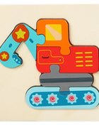 Set di puzzle in legno per bambini Montessori Giochi per bambini per bambini Giocattoli educativi e per l'intelligenza 1 2 3 4 anni - riparo82