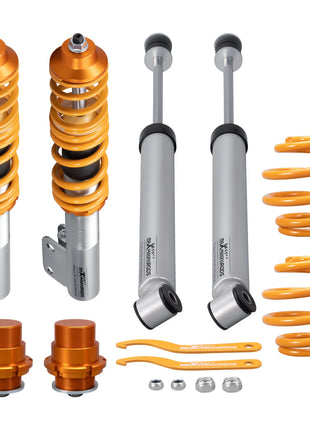 4pcs Coilovers for Renault Clio BB Mk2 Coilover Suspension Kit 1998-2005, Shock Absorber