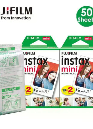 Fujifilm Instax Mini Pellicola Bordo Bianco 10 20 40 60 80 100 Fogli Per FUJI Macchina Fotografica Istantanea Mini 12/11 Mini 9 8 7s 70 EVO Link