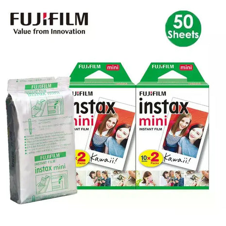 Fujifilm Instax Mini Pellicola Bordo Bianco 10 20 40 60 80 100 Fogli Per FUJI Macchina Fotografica Istantanea Mini 12/11 Mini 9 8 7s 70 EVO Link