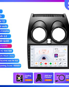 Hizpo 8G+128 AI Voice Car Radio Android Auto Multimedia For Nissan Qashqai J10 2006 2007 2008-2013 Carplay 4G 2din GPS autoradio