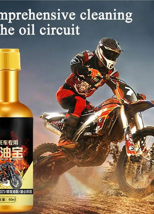 Motorcycle Engine Oil Additive Motorcycle Engine Carbon Cleaner 60ml Petrol Saving Treasure Carbon Remover Agent Engine Flush - Riparo82