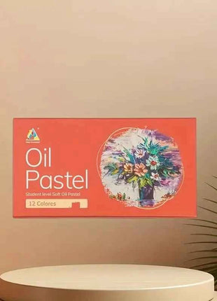 Professional Oil Pastels Set - Medium Point, High-Quality Soft Crayons for Artists, 12/24/36/48 Colors