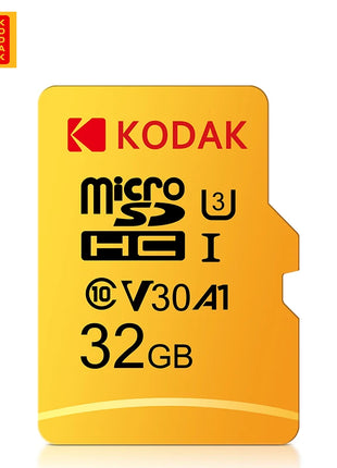 Kodak Micro SD 256GB 128GB U3 e 64GB 32GB C10 Scheda SD Flash Drive Scheda di memoria Classe 10 4K cartao de Memoria Scheda di memoria Micro SD