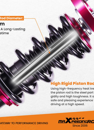 Kit sospensione Coilovers per BMW 3 2 porte convertibili (E46) 330ci 325ci 323ci 320cd 330cd Per BMW 3 Touring Wagon/estate a 5 porte