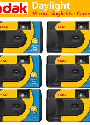Fotocamera classica originale Kodak FunSaver/Daylight monomodale con flash Fotocamere monouso a pellicola punto e punti 27 fogli 39 fogli