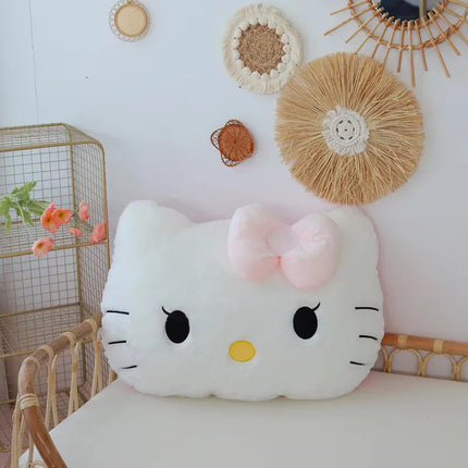 Cute Hello Kitty Pillow For Sleeping Girls Big Headboard Cushion Bed Cushion Dormitory Student Backrest Cushion Practical Gift