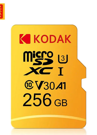 Kodak Micro SD Card Mini SD Class10 32GB 64GB 128GB 256GB scrittura ad alta velocità Super compatibilità fotocamera del telefono scheda meomary