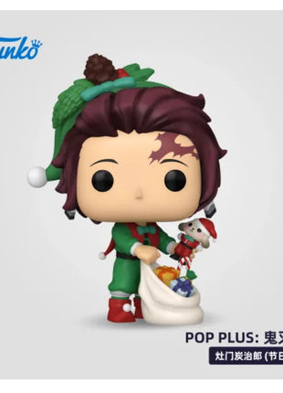 Genuino Funko Pop Demon Slayer Kimetsu No Yaiba Tanjiro You Bean Doll Modello Action Figures Toy