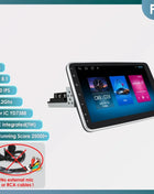 8+128G 10.1'' 360 Rotatable 1 Din AutoRadio GPS for Universal Car Multimedia Player Stereo 1DIN Video Autoradio Carplay HeadUnit